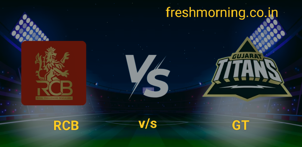 RCB vs GT